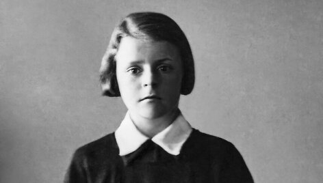 Dalia Grinkevičiūtė jaunystėje 