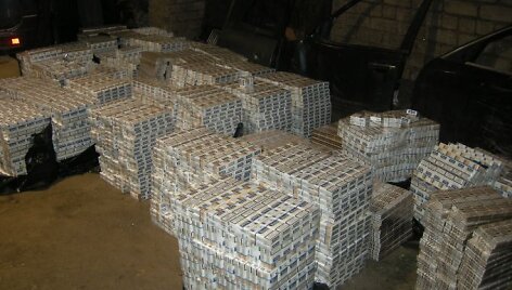 Kontrabandinės cigaretės. 