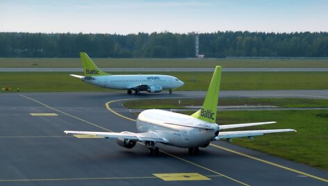&bdquo;Airbaltic&ldquo; lėktuvai
