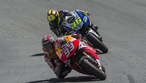 &bdquo;MotoGP&ldquo; lenktynės Laguna Secoje