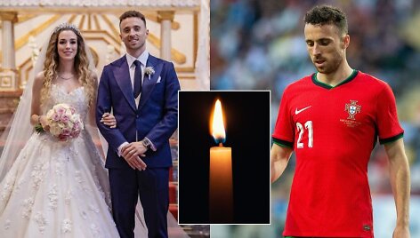 Diogo Jota su žmona Rute Cardoso 