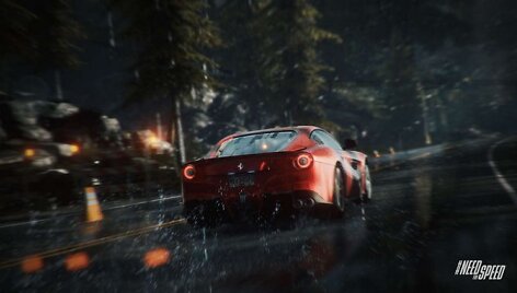 &bdquo;Need for speed&ldquo; žaidimo akimirka