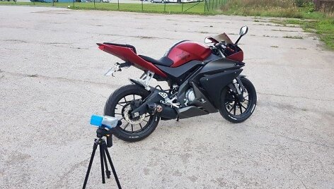 Triuk&scaron;mo lygio matuoklis &Scaron;ilutėje: reido akimirka