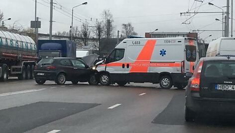 Avarijos vietoje