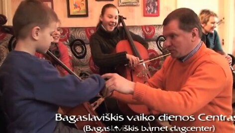 Dokumentinio filmo &bdquo;Violončelės misija&ldquo; vaizdas 