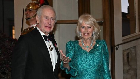 JK karalius Karolis III ir karalienė Camilla