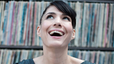 Filmo &bdquo;Pankė&ldquo; heroje Kathleen Hanna.