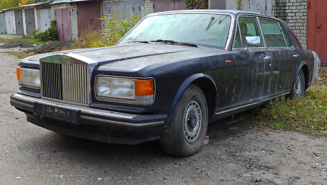 Aukso vertės radinys apleistame garaže: 90-ųjų &bdquo;Rolls &ndash; Royce Silver Spur&ldquo;