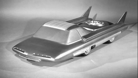 „Ford Nucleon“ turėjo būti ne tik pažangus, bet ir gražus automobilis – jis turėjo parodyti, kuo važinėsime ateityje. (Ford nuotrauka)