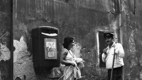 Dorothy Bohm fotografija. Roma. 1960 m.