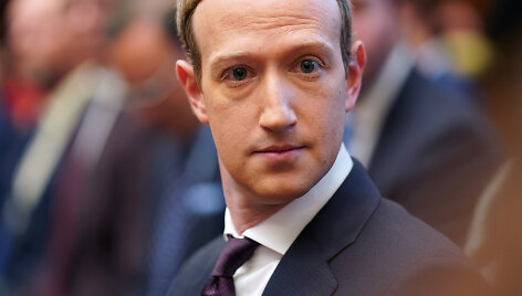 Markas Zuckerbergas / Vida Press nuotr.