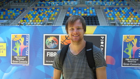 Australijos krepšinio rinktinės žaidėjas Bradas Newley