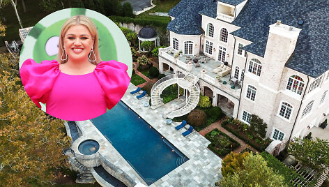 Kelly Clarkson parduoda prabangią vilą