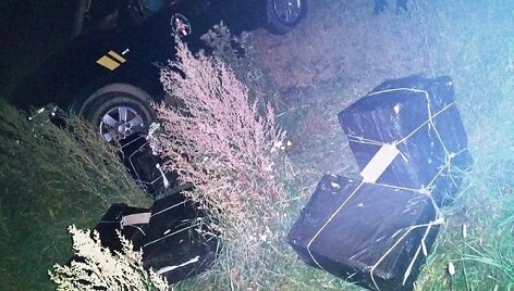 &Scaron;venčionių rajone sulaikyti nepilnamečiai, gabenę kontrabandą
