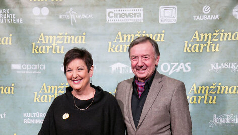 Larisa Kalpokaitė ir Jonas Bra&scaron;kys
