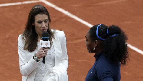Marion Bartoli ir Serena Williams