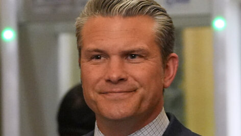 Pete'as Hegsethas /  / AP