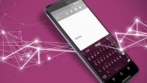 Naujoji klaviatūros versija &bdquo;SwiftKey Neural&ldquo; 