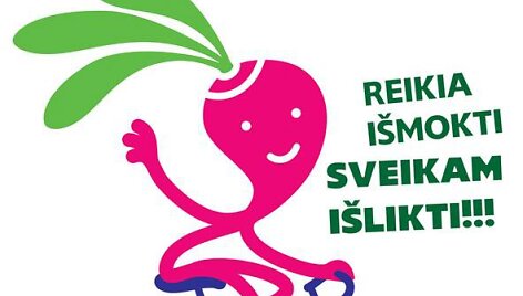 Sveikatos žinių konkurso logotipas