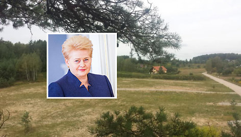 Dalia Grybauskaitė įsigijo sklypą Bajoruose