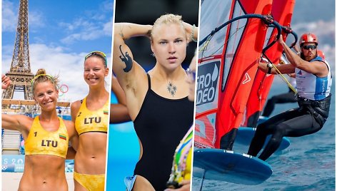 Monika Paulikienė, Ainė Raupelytė, Rūta Meilutytė ir Rytis Jasiūnas