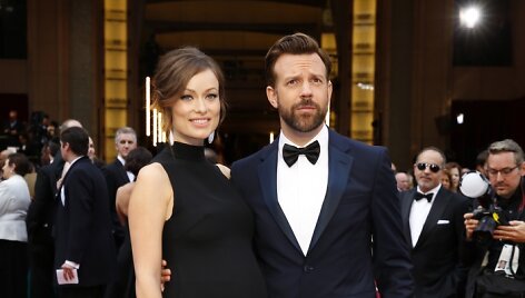 Olivia Wilde ir Jasonas Sudeikis 