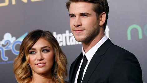 Miley Cyrus ir Liamas Hemsworthas