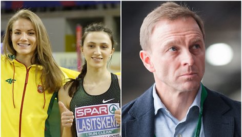 Airinė Palšytė, Marija Lasickienė ir Eimantas Skrabulis