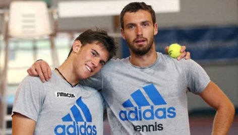 Dominicas Thiemas ir Ernestas Gulbis