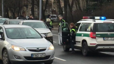 Vilniuje sulaikyta girta vairuotoja