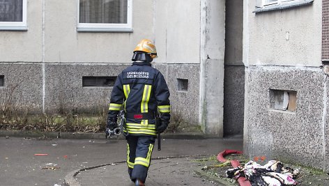 Įvykio vietoje Vilniuje, Karoliniškėse