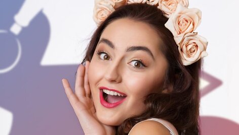 "A&scaron; &ndash; superhitas" dalyvė Dovilė 