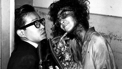 Kadras i&scaron; filmo &bdquo;Tetsuo&ldquo;
