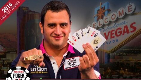 Robertas Mizrachi / wsop.com nuotr.