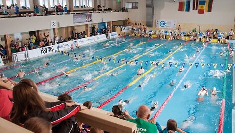 Plaukimo festivalis Anyk&scaron;čiuose