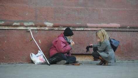 Sigitas leidosi į ilgą pa&scaron;nekesį apie prastą būtį. 