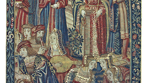 Gobelenas RŪMŲ GYVENIMAS, Pietu Nyderlandai (Briuselis arba Turne), apie 1520 m