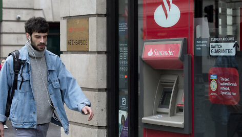 &bdquo;Santander&ldquo; banko padalinys Londone 
