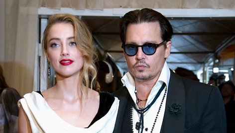 Johnny Deppas ir Amber Heard