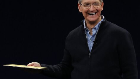 &bdquo;Apple&ldquo; pristatė i&scaron;manų laikrodį &bdquo;Apple Watch&ldquo; ir ploniausią &bdquo;MacBook&ldquo;