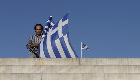 Graikijoje vyksta referendumas