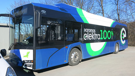 Elektrinio autobuso idėja Tauragėje buvo pristatyta jau prieš kelerius metus