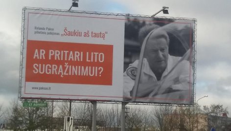 „Šaukiu aš tautą“ stendas