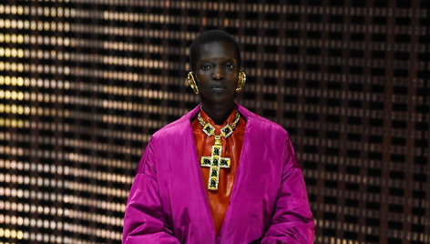 „Gucci“ 2019–2020 m. rudens ir žiemos kolekcijos modelis