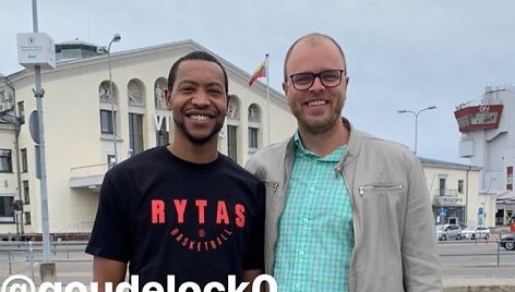 Andrew Goudelockas atvyko į Vilnių
