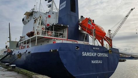 Klaipėdoje patikrintas iš Norvegijos atplaukęs laivas, atgabenęs 2,5 tonos žuvies.