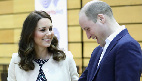 Kembridžo hercogienė Catherine ir princas Williamas