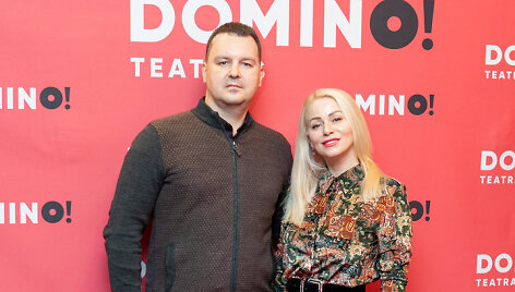 Vaida Genytė su vyru Aidu