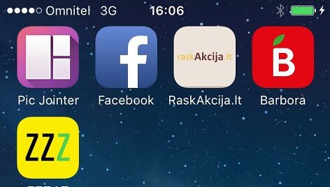 Mobiliosios programėlės 