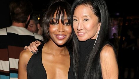 Naomi Campbell ir Vera Wang